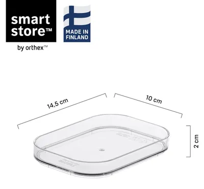 Produktbild von SmartStore Kompakte Aufbewahrungsbox XS Transparent mit Deckel BPA-frei