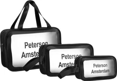 Immagine prodotto di Borsa Peterson set di tre borse cosmetiche impermeabili DHPTNKOS3W169856