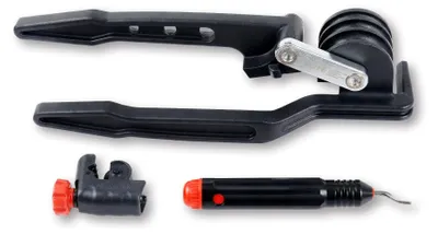 Productafbeelding van Buisbuigset 3-in-1 180° met Buissnijder en Ontbramer voor 6/8/10 mm