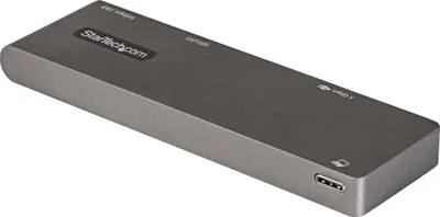 Produktbild von StarTech.com USB-C Multiport Adapter für MacBook Pro/Air - USB-C auf 4K HDMI, 100W Power Delivery Pass-through, SD/MicroSD, 2 Port USB 3.0 Hub - Portable USB-C Mini Dock (DKT30CMHSDPD)