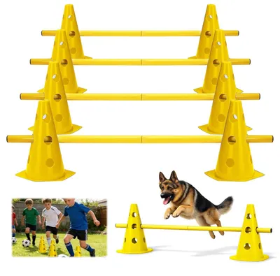 Zdjęcie produktu dla Solidchoice - Zestaw przeszkód do treningu agility