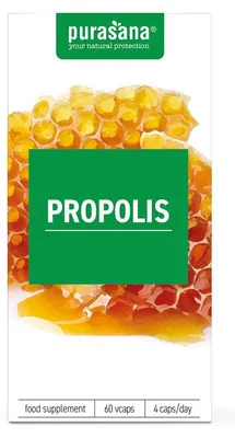 Productafbeelding van Purasana Propolis  (60 vega capsules)