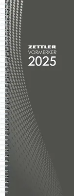 Produktbild von Zettler Vormerkbuch 1W/2S 2026 - Wochenkalender 11 × 30 cm,