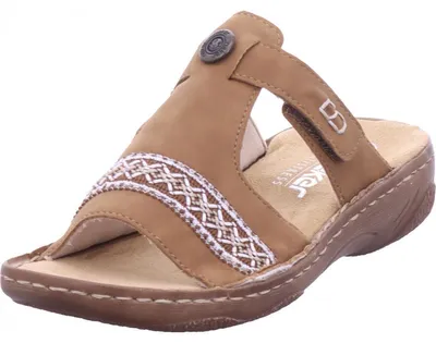 Produktbild von Rieker fsk damen sandalen Pantolette braun in Gr. 42