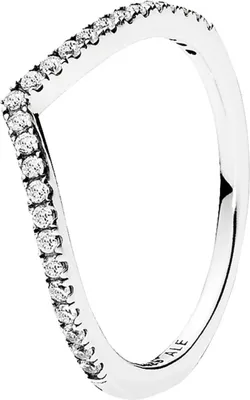Image de Pandora anneaux 196316CZ argent sterling 925 désir étincelant clair zirconium cubique 17