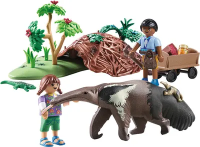 Produktbild von PLAYMOBIL Wiltopia 71012 Ameisenbärpflege