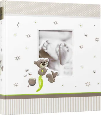 Produktbild von Goldbuch Honigbär          30x31 60 Seiten Babyalbum        15238