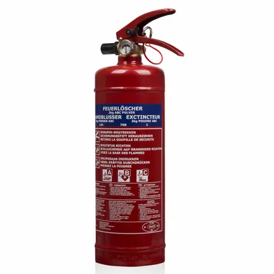 Obrázok produktu pre Smartwares BB2 DE/FR/NL, Prášok (suchý chemický), A, B, C, 13A, 70B, C, Tlakový hasiaci prístroj (neprerušovaný), Handheld, 2 kg