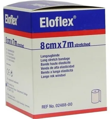 Produktbild von ELOFLEX Kompr.Binde 8 cmx7 m