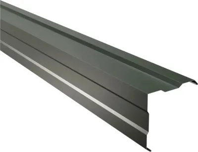 Produktbild von PRECIT Aussenecke 90° gesickt für Wand Nadelgrün RAL 6020 2000 mm x 170 mm x 170 mm x 0,5 mm