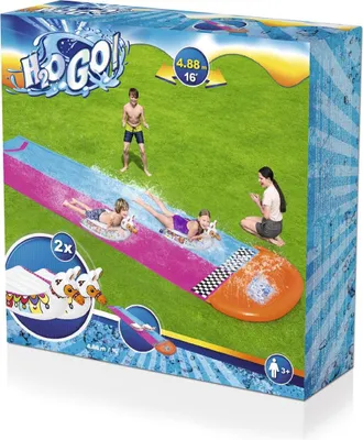 Image de BESTWAY Toboggan aquatique + jet Lama B52320 68897