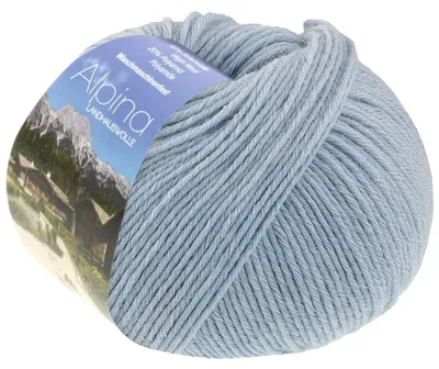 Produktbild von Lana Grossa - Alpina Landhauswolle 0086 himmelblau