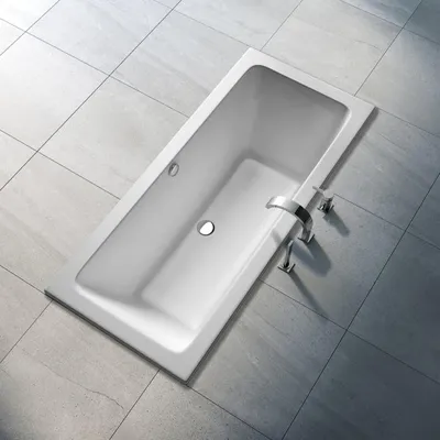 Produktbild von Kronenbach Cube Duo-Badewanne 170 x 75 cm