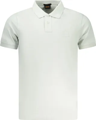 Produktbild von Herren Kurzarm-Poloshirt in Grün, Slim Fit mit Stickerei & Logo