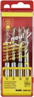 Produktbild von kwb 240800, Bohrer, Bohrerbit-Set, Drehung der rechten Hand, 160 mm, Mauerziegel, Beton, 10 cm