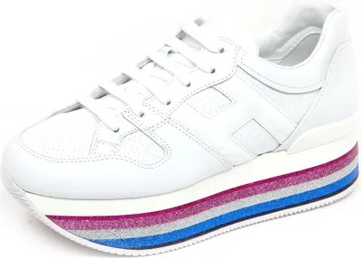 Produktbild von F6942 sneaker donna weiß HOGAN H407 scarpe Schuh Frau