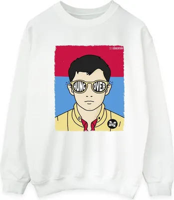 Produktbild von Netflix - " Education" Sweatshirt für Herren BI44292 (L) (Weiß)