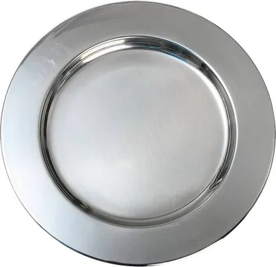 Produktbild von Teller Edelstahl Poliert Ø 14cm Kerzenhalter Kerzenteller Untersetzer Tischdeko