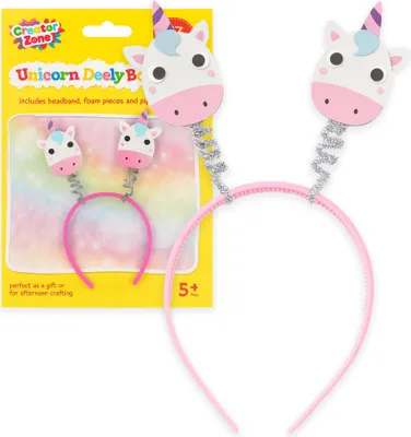 Produktbild von Einhorn-Kreativset, künstlerische Bastelvorlagen zum Ausschneiden für Kinder