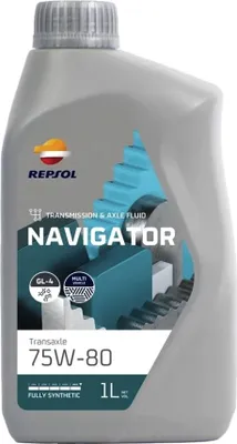 Produktbild von REPSOL RPP4004HHA Navigaator Getriebeöl Vollsynthetiköl 75W-80 für Schaltgetriebe Differentialgetriebe 1L