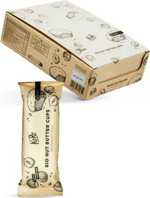 Produktbild von KoRo I  Nut Butter Cups Salty Hazelnut 12 x 3 x 13 g