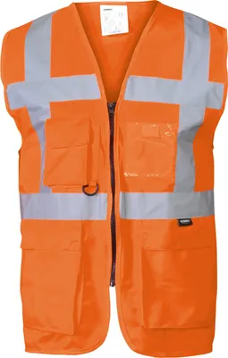 Produktbild von Vizwell Warnschutzweste RWS leuchtorange XXL