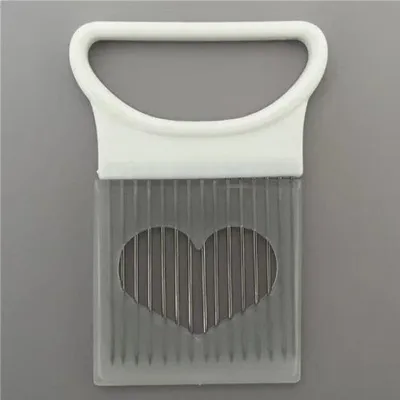 Immagine prodotto di Go Go Gadget – Accessorio per il taglio – Affettatrice per cipolle – Utensile per tagliare cipolle, verdure e patate – Colore: bianco