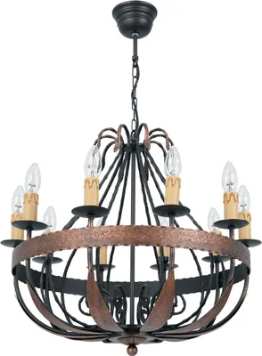 Obrázok produktu pre Loara rustikálny luster luster 10xE14 15W Luminex