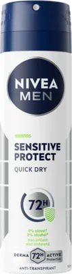 Zdjęcie produktu dla NIVEA MEN - Dezodorant w sprayu - Sensitive Protect - 150 ml - 1 Stück