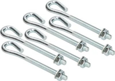 Obrázek produktu pro KOTARBAU® Sada 6 napínáků se závitem M10 150 mm pro napínání plotových sítí Pozinkované