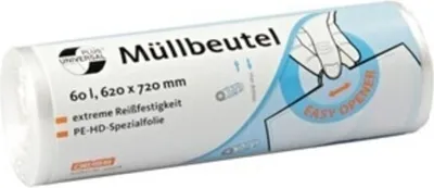 Produktbild von Deiss UNIVERSAL PLUS transparent 620x720mm 60 Liter 50 Stück