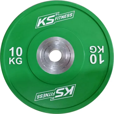Produktbild von Vollgummischeibe mit Stahlkern 10 kg - Durchmesser 50 mm