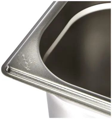 Imagen del producto de LACOR, recipiente de 1/6, 176x162x150 mm, acero inoxidable, plateado (66615Z)