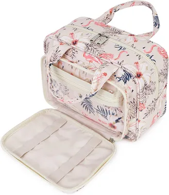 Produktbild von Große Damen-Kulturtasche, Reiseaccessoires, Kosmetiktasche, Kosmetikorganizer (Fnt)
