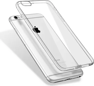 Immagine prodotto di Custodia in silicone per telefoni cellulari Custodia sottile trasparente per Apple iPhone 6 6S Plus 5.5 TPU