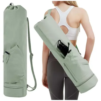 Produktbild von Yogamattentasche mit Wasserflaschenfach und wasserdichtem Bodenfach