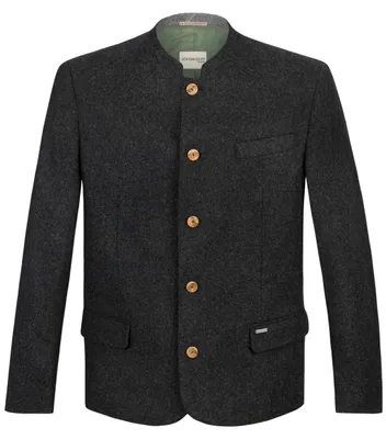 Produktbild von Trachtenjacke Xaver anthrazit 58
