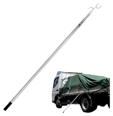 Produktbild von LKW-Betthaken – Teleskop-Zugstange zum Heben, Ziehen und Apportieren von Gegenständen in LKWs und für Outdoor-Arbeitsanwendungen