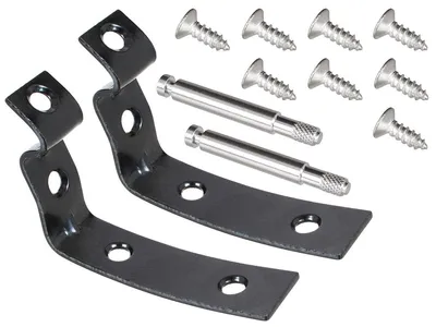 Obrázok produktu pre Audi A4 B6 00-04 Závory odkladacieho priestoru + čapy + sada skrutiek
