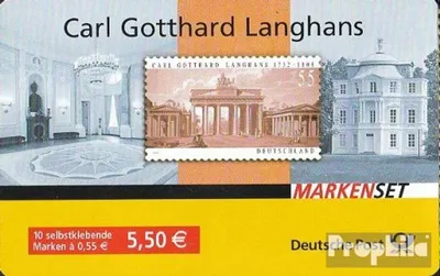 Produktbild von Briefmarken BRD (BR.Deutschland) 2007 Mi MH70 (kompl.Ausg.) gestempelt Langhans