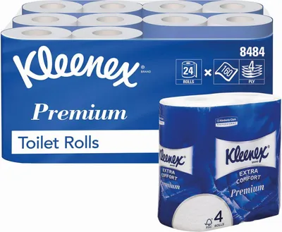 Produktbild von Toilettenpapier - 4-lagig weiß 6x 4 Rollen.