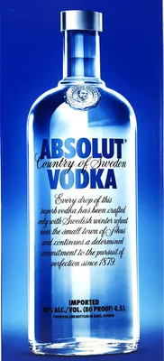 Produktbild von Absolut Vodka schmeckt vollmundig und komplex fein mild 4500ml