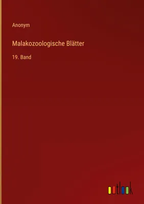 Produktbild von Malakozoologische Blätter