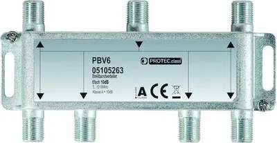 Produktbild von PROTEC.class 05105263 Antennentechnik Breitbandverteiler PBV6 6fach