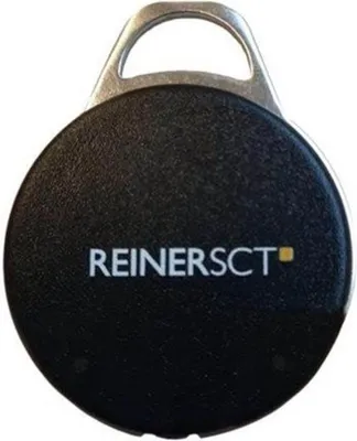 Produktbild von Reiner SCT timeCard Premium Transponder 25 DES, Schwarz, 13.56 MHz, IP65, 35 mm, 43,4 mm, 25 Stück(e)