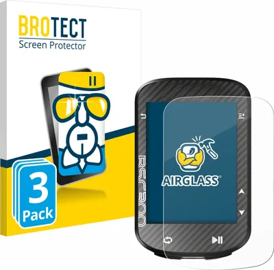 Produktbild von 3x BROTECT Schutzglas für iGPSPORT BSC300 Schutzfolie Panzer Folie Glas Display Schutz klar