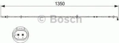 Produktbild von Bosch Warnkontakt, Bremsbelagverschleiß  1 987 473 503