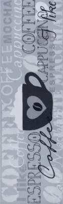 Obrázok produktu pre 50x150 cm Behúň Cook & Clean 105729 Grey Black White
