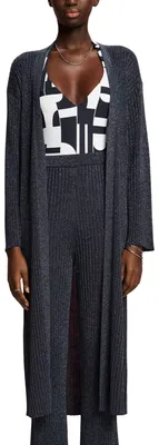 Produktbild von ESPRIT Collection Damen 033eo1i313 Strickjacke, 400/Navy, M