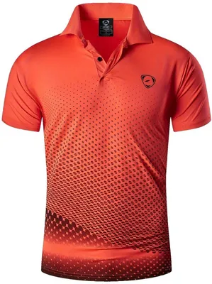 Productafbeelding van Currero Golf Shirt/Polo Heren Mandarijn XL